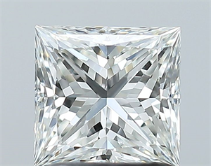 Foto Diamante Natural 1.20 quilates, Princesa , Color G, claridad VS2 y certificado GIA de