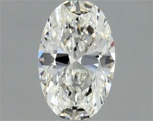 Foto Diamante Natural 0.50 quilates, Ovalado , Color G, claridad VVS2 y certificado GIA de