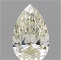 Diamante Natural 0.70 quilates, De pera , Color L, claridad SI2 y certificado GIA