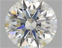 Natural Diamond 0.66 Carats, Round with Excellent Cut, I Color, VS1 Clarity and Certified by GIA