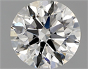 Diamante Natural 0.90 quilates, Redondo , Color H, claridad SI1 y certificado GIA