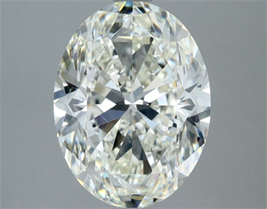 Foto Diamante Natural 3.02 quilates, Ovalado , Color H, claridad VS1 y certificado IGI de