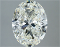 Diamante Natural 3.02 quilates, Ovalado , Color H, claridad VS1 y certificado IGI