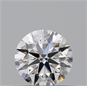Diamante Natural 0.45 quilates, Redondo , Color F, claridad VVS2 y certificado GIA