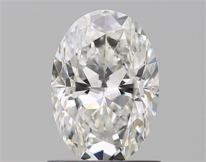 Foto Diamante Natural 1.02 quilates, Ovalado , Color F, claridad VS1 y certificado GIA de
