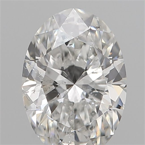 Picture of Natural Diamond 0.16 Carats, Oval with  Cut, E Color, VS2 Clarity and Certified by IGI