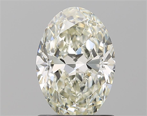 Picture of Natural Diamond 1.20 Carats, Oval with  Cut, K Color, VS2 Clarity and Certified by GIA