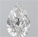 Diamante Natural 2.01 quilates, De pera , Color E, claridad I1 y certificado GIA
