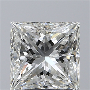 Foto Diamante Natural 1.50 quilates, Princesa , Color I, claridad SI1 y certificado GIA de
