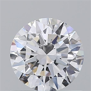 Picture of Natural Diamond 0.79 Carats, Round with Excellent Cut, E Color, VVS1 Clarity and Certified by GIA