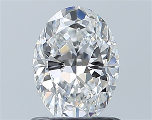 Foto Diamante Natural 0.90 quilates, Ovalado , Color E, claridad VS2 y certificado GIA de