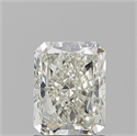Natural Diamond 1.50 Carats, Radiant with  Cut, J Color, SI1 Clarity and Certified by GIA