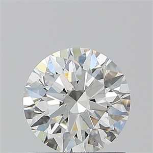 Picture of Natural Diamond 1.00 Carats, Round with Excellent Cut, I Color, SI1 Clarity and Certified by GIA