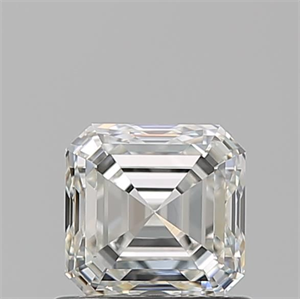 Foto Diamante Natural 0.94 quilates, Asscher , Color I, claridad VVS2 y certificado GIA de