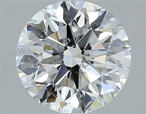Picture of Natural Diamond 2.21 Carats, Round with Excellent Cut, E Color, SI2 Clarity and Certified by GIA