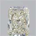Natural Diamond 1.03 Carats, Radiant with  Cut, K Color, VS2 Clarity and Certified by IGI