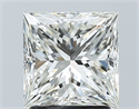 Natural Diamond 2.00 Carats, Princess with  Cut, I Color, VS2 Clarity and Certified by GIA