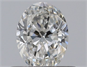 Diamante Natural 0.40 quilates, Ovalado , Color F, claridad VVS1 y certificado GIA