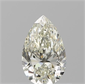Diamante Natural 0.51 quilates, De pera , Color L, claridad VVS1 y certificado GIA