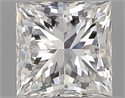 Diamante Natural 0.51 quilates, Princesa , Color G, claridad VVS1 y certificado GIA