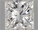 Natural Diamond 0.51 Carats, Princess with  Cut, G Color, VVS1 Clarity and Certified by GIA