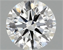Lab Grown Diamond 0.98 Carats, Round with Excellent Cut, D Color, VVS2 Clarity and Certified by IGI