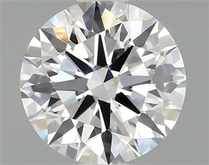 Picture of Lab Grown Diamond 0.98 Carats, Round with Excellent Cut, D Color, VVS2 Clarity and Certified by IGI