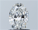 Diamante Natural 0.70 quilates, Ovalado , Color E, claridad VVS1 y certificado GIA