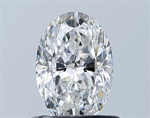 Foto Diamante Natural 0.70 quilates, Ovalado , Color E, claridad VVS1 y certificado GIA de