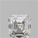 Natural Diamond 1.51 Carats, Asscher with  Cut, I Color, SI1 Clarity and Certified by GIA