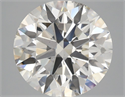 Lab Grown Diamond 5.02 Carats, Round with Ideal Cut, H Color, VS2 Clarity and Certified by IGI
