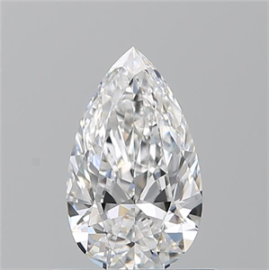 Picture of Natural Diamond 0.70 Carats, Pear with  Cut, E Color, VVS2 Clarity and Certified by GIA