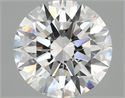 Del inventario de diamantes de laboratorio, 2.44 quilates, Redondo , Color F, claridad VS1 y certificado IGI