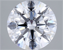 Del inventario de diamantes de laboratorio, 2.02 quilates, Redondo , Color D, claridad VVS2 y certificado IGI