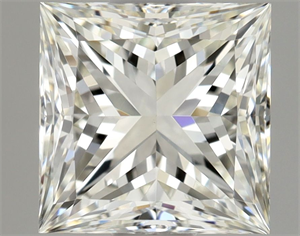 Picture of Natural Diamond 1.02 Carats, Princess with  Cut, J Color, VS1 Clarity and Certified by GIA