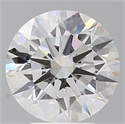 Del inventario de diamantes de laboratorio, 4.09 quilates, Redondo , Color F, claridad VVS2 y certificado IGI
