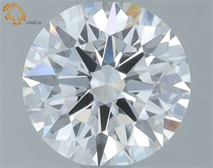 Picture of Lab Grown Diamond 1.19 Carats, Round with Ideal Cut, D Color, VS2 Clarity and Certified by IGI
