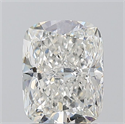 Natural Diamond 1.50 Carats, Cushion with  Cut, G Color, SI1 Clarity and Certified by GIA