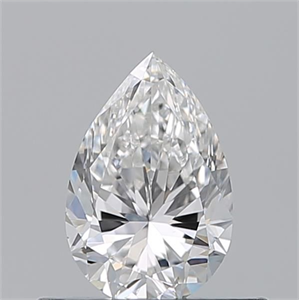 Picture of Natural Diamond 0.50 Carats, Pear with  Cut, E Color, VS1 Clarity and Certified by GIA