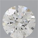 Natural Diamond 0.81 Carats, Round with Excellent Cut, G Color, SI2 Clarity and Certified by IGI