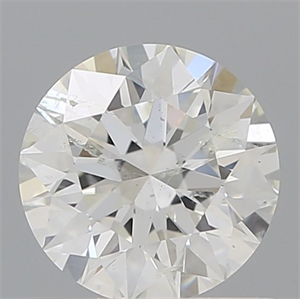 Picture of Natural Diamond 0.81 Carats, Round with Excellent Cut, G Color, SI2 Clarity and Certified by IGI