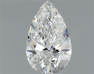 Picture of Natural Diamond 0.73 Carats, Pear with  Cut, F Color, VVS2 Clarity and Certified by GIA