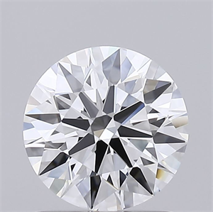 Picture of Lab Grown Diamond 1.06 Carats, Round with Ideal Cut, D Color, VVS1 Clarity and Certified by IGI