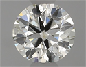 Natural Diamond 0.40 Carats, Round with Excellent Cut, I Color, SI1 Clarity and Certified by IGI