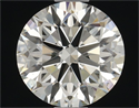 Natural Diamond 0.80 Carats, Round with Excellent Cut, L Color, SI1 Clarity and Certified by GIA