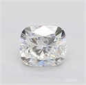 Diamante Natural 0.70 quilates, Del cojín , Color G, claridad I1 y certificado GIA