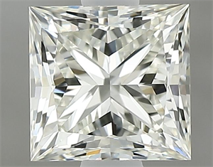 Foto Diamante Natural 0.80 quilates, Princesa , Color L, claridad VS2 y certificado GIA de