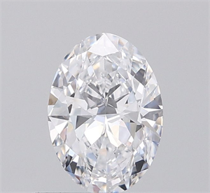 Picture of Natural Diamond 0.50 Carats, Oval with  Cut, D Color, SI1 Clarity and Certified by IGI