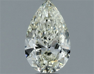 Picture of Natural Diamond 1.00 Carats, Pear with  Cut, J Color, SI1 Clarity and Certified by IGI