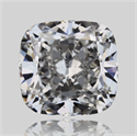 Natural Diamond 0.90 Carats, Cushion with  Cut, F Color, VS1 Clarity and Certified by GIA